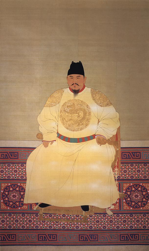 Two portraits of the Hongwu Emperor (2)