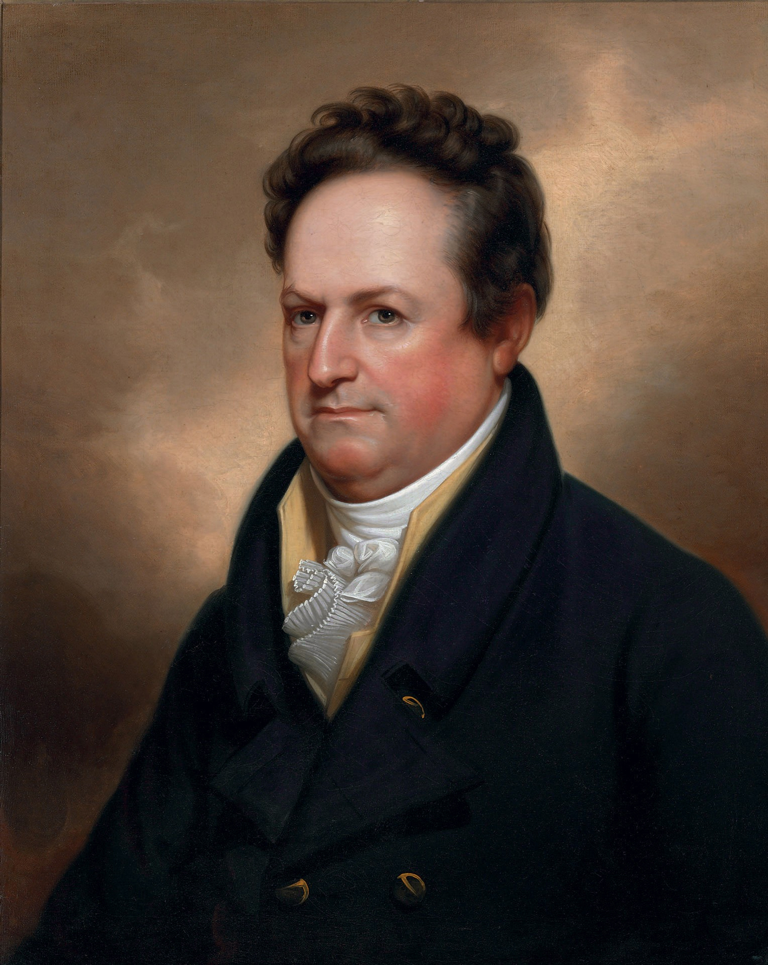 Historical painted portrait of DeWitt Clinton